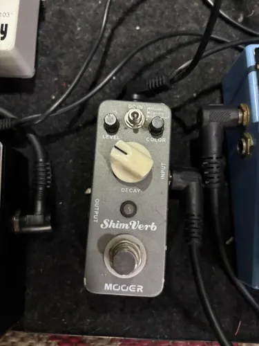 Pedal Reverb Mooer Shim Verb Shimmer - Usado