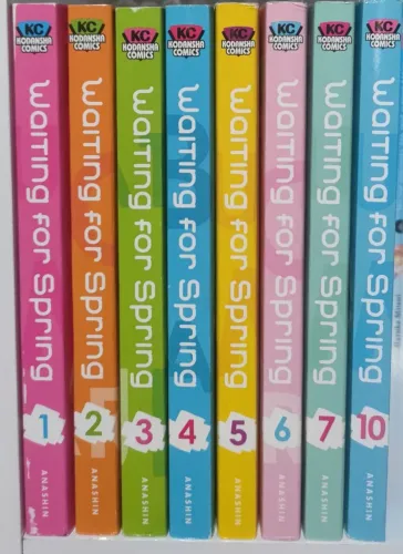 Waiting for Spring (Harumatsu Bokura) Vol. 1-7 + 10 | Edição em Inglês | Kodansha Comics