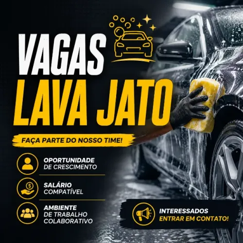 Lava Jato, Lavador de Carros, Estética Automotiva