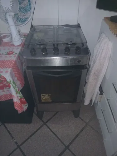 Fogão com defeito