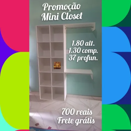 Promoção mini closet