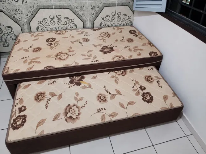 Bicama Box Conjugada com Cama Auxiliar