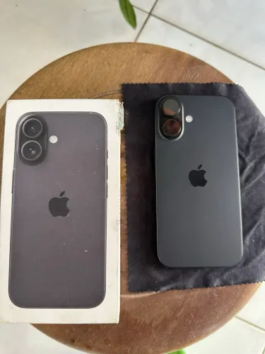 iPhone 16 128GB Preto | 93% Bateria | Garantia Apple