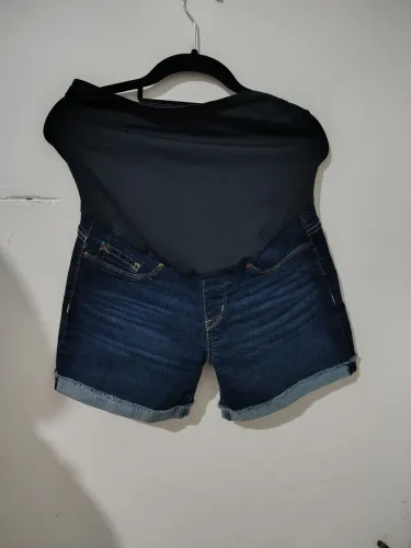 Shorts jeans gestante