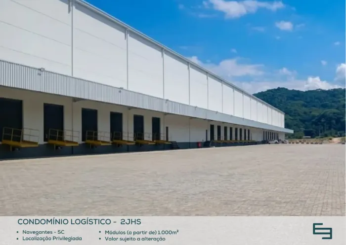 Galpão para alugar em Navegantes/SC com 6.090,70 m² no Bairro Pedreiras