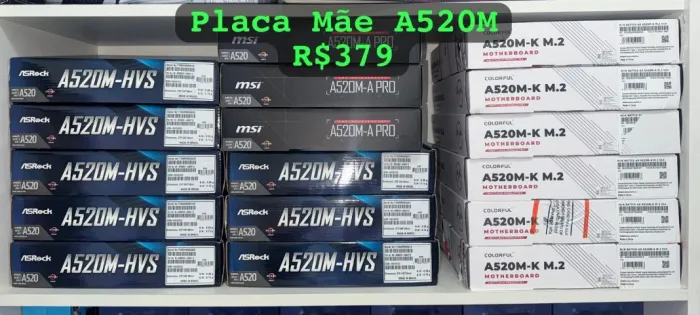 Placa Mãe Asrock / MSI / Colorful [Nova]