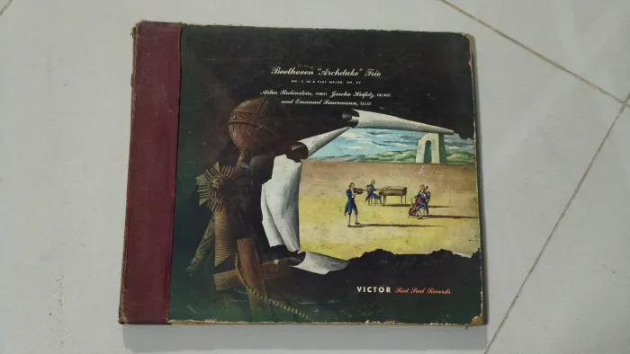 Album 5 LPs Beethoven "Archduke" Trio - importado - raríssimo