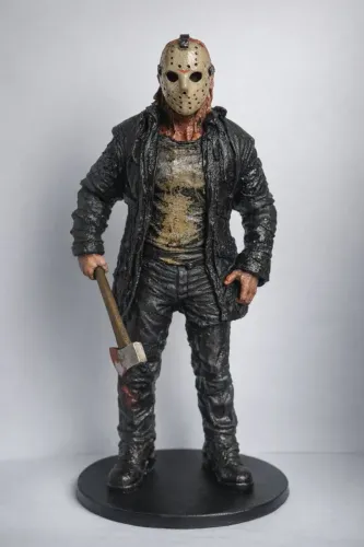 Boneco Colecionável Jason - Sexta-Feira 13 - Resina - Novo