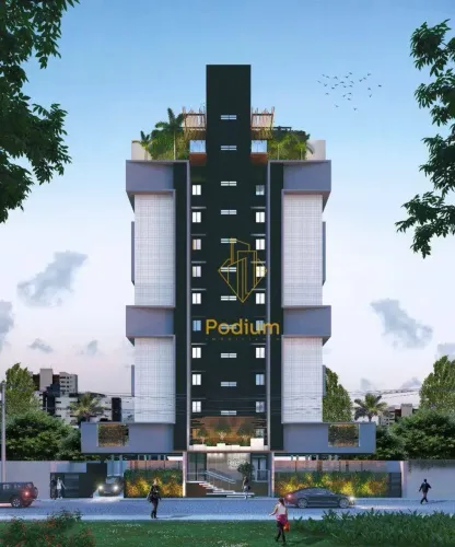 Apartamentos com varanda / sacada gourmet a 300m da praia do Bessa no Jardim Oceania - AP1