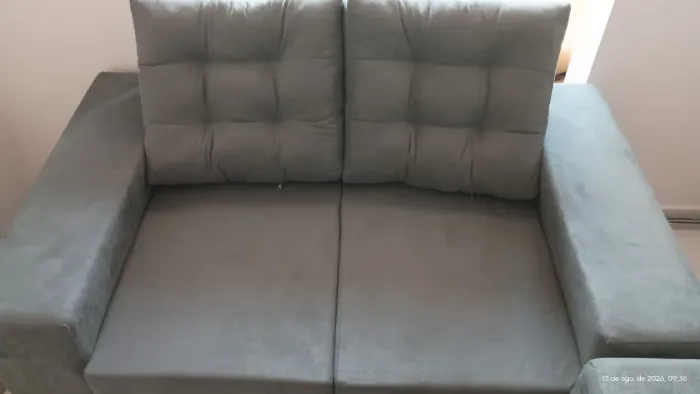 Sofá estonado luna 2 lugares , novo! Não faço entrega