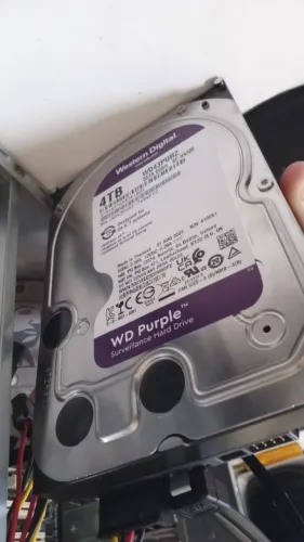 HDD Purple 4TB - Usado 100%