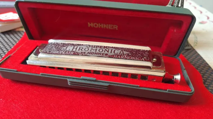 Gaita cromática HOHNER Super Chromonica 270 48 vozes em C (Dó)