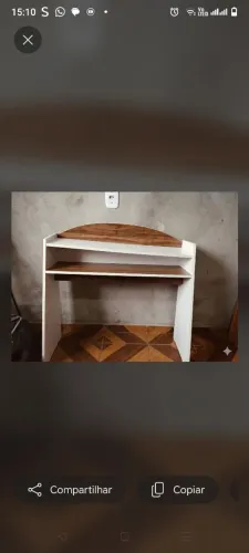 Vendo uma cama de solteiro com cabeceira no valor de 400 reais/ZAP *64