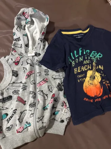 Camisa tommy e colete elian - 3 anos