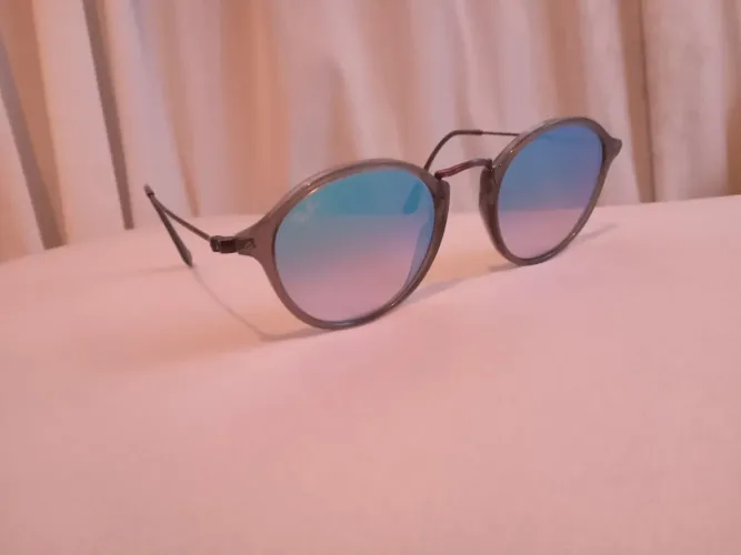 TAMBÉM TROCO POR CEL - Ray-Ban Round RB 2447 N ORIGINAL (RARO, estado de novo s/ arranhão)