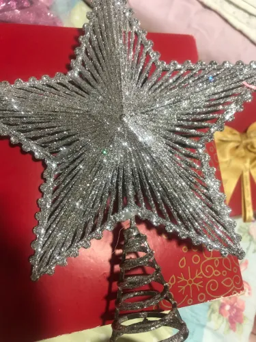 Topo de árvore Natalina estrela