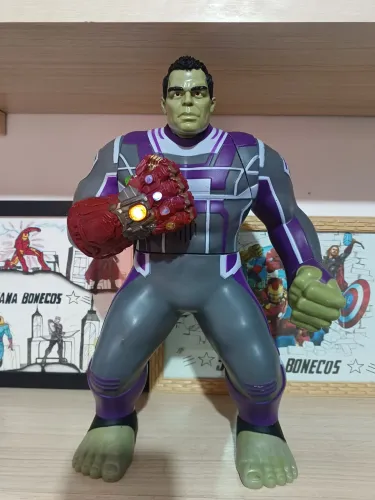 Hulk eletrônico 35 cm original marca Hasbro 
