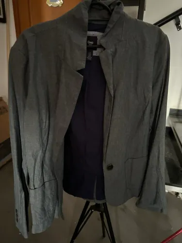 Blazer feminino gap tam. M azul