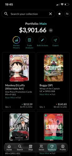 ONE PIECE TCG - CARDS ORIGINAIS NM