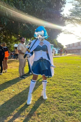 Cosplay Sayaka Miki (Puella Magi Madoka Magica)