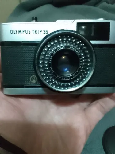 Olympus trip 35 câmera fotografia modelo antigo 
