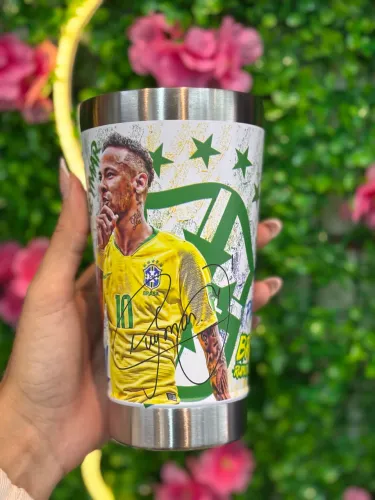 Copo Térmico do Brasil 473ml - times
