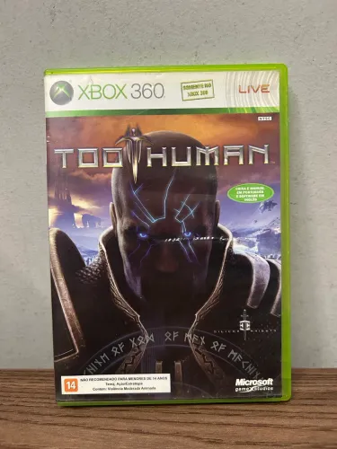 Jogo Xbox 360 Too Human Original
