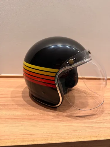 Capacete Urban Tracer Fire Stripes ? novo