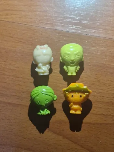 Gogo´s da Turma da Monica - 4 miniaturas