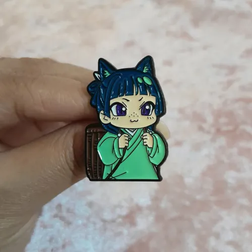 Broche / Pin Diários de uma Apotecária Maomao (Modelo 2) The Apothecary Diaries