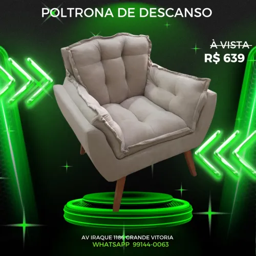 Poltrona disponível a pronta entrega- frete grátis