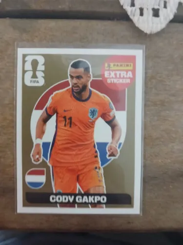 Figurinha legend Cody Gakpo ouro ORIGINAL DA PANINI