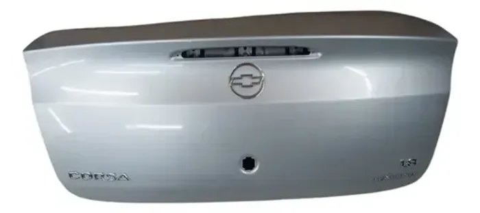 Tampa Traseira Porta Malas Gm Corsa Sedan 2008 Detalhe Cinza