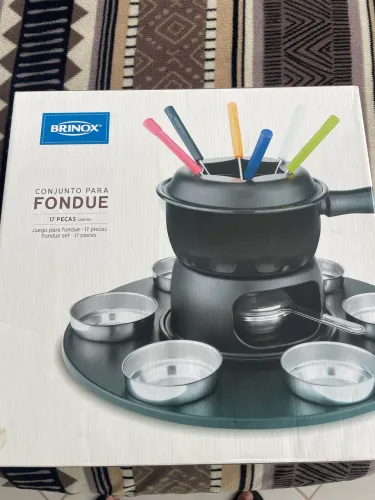Fondue conjunto 17 peças