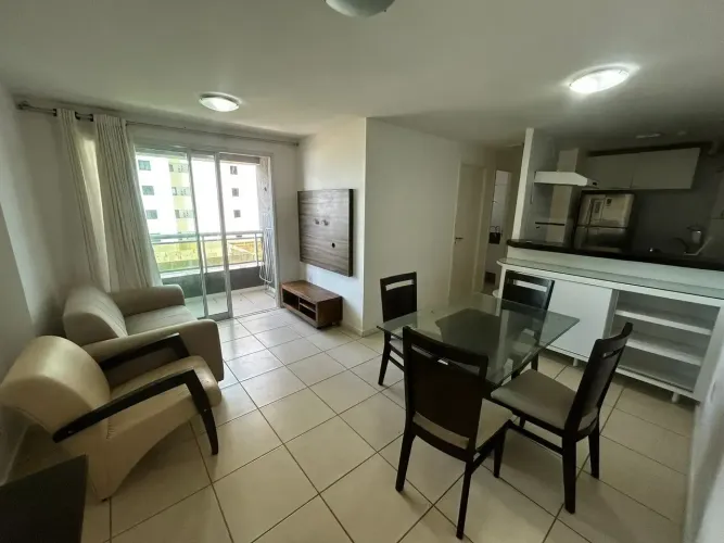 Condomínio Blue Ocean Residencial - Apartamento 2/4 Sendo 01 Suite - Mobiliado