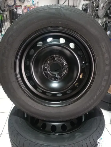 Estepe Fiat aro 14 roda nova pneu usado original Fiat furação 4x98 argo Mobi Palio uno