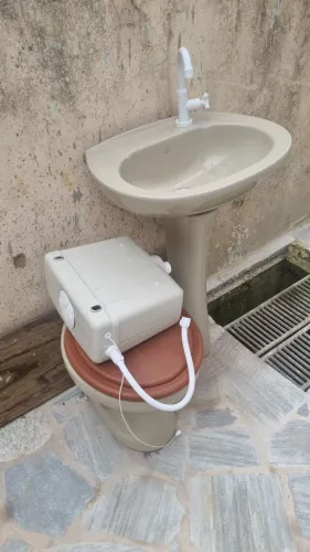 Conjunto Vaso Sanitário, caixa e Pia