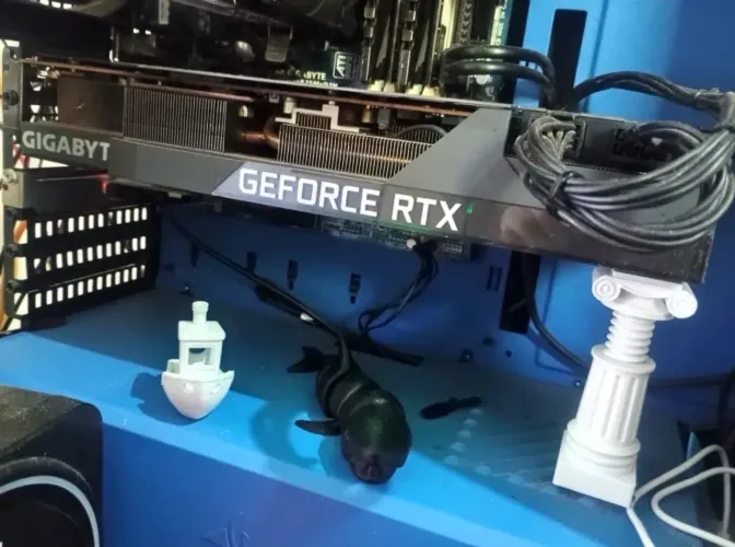 Placa de video 3080 dlss top de linha chama no Pix sem defeito sem detalhes