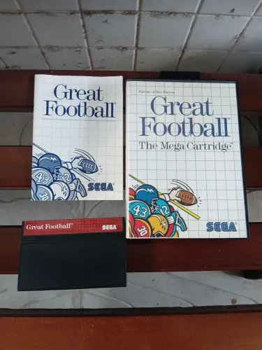 Jogo Master System Great Football 