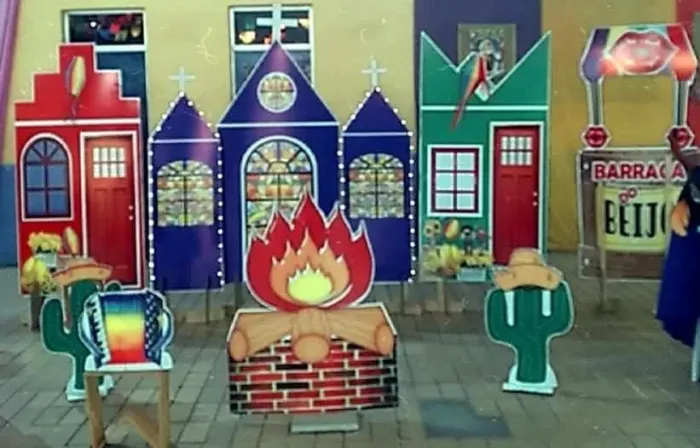 Decoração de festa junina