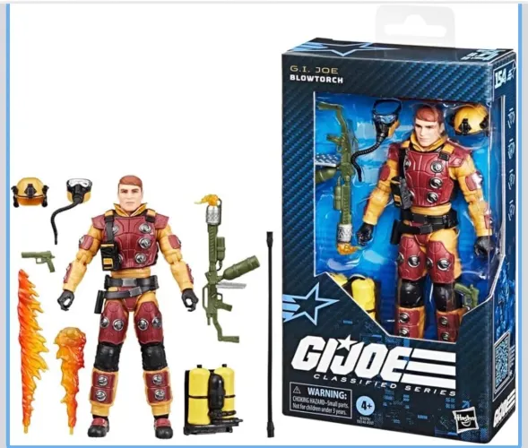 G.I. Joe Classified Series #154, Blowtorch hasbro 