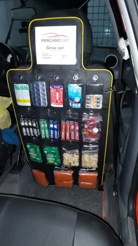 Dispositor para banco de carro Uber