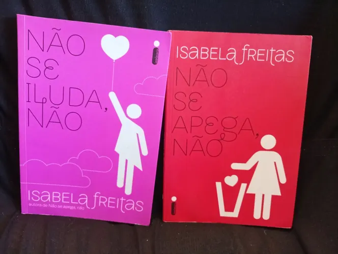 Kit de livros Não se iluda/Não se apega não de Isabela Freitas