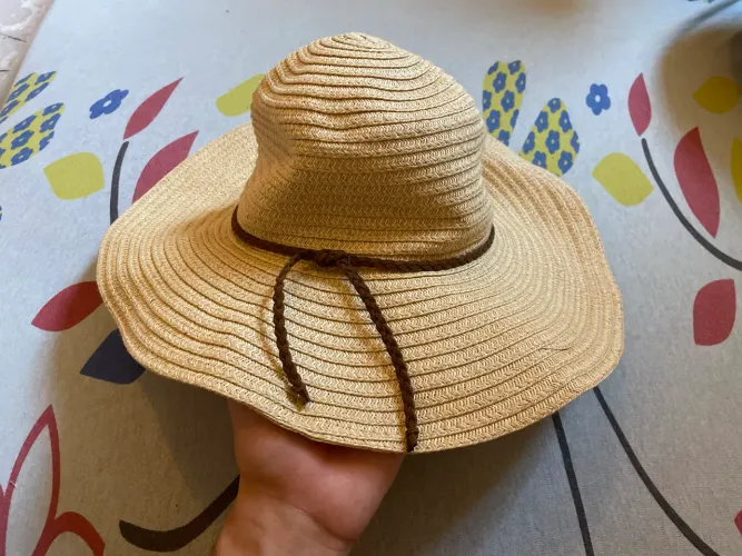 Chapéu de praia feminino 