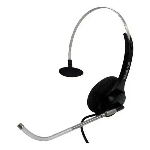 Headset Intelbras THS 40 RJ9 - Para Telefone Fixo - Novo - Loja Coimbra Computadores