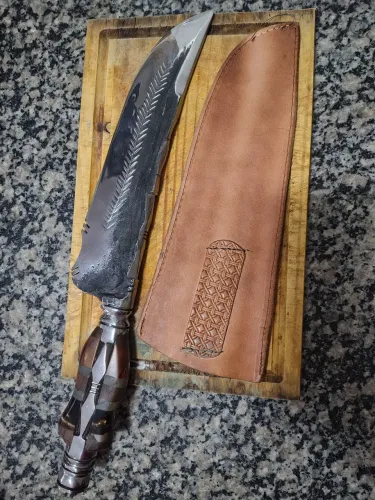 Faça artesanal Picanheira Rara colecionador