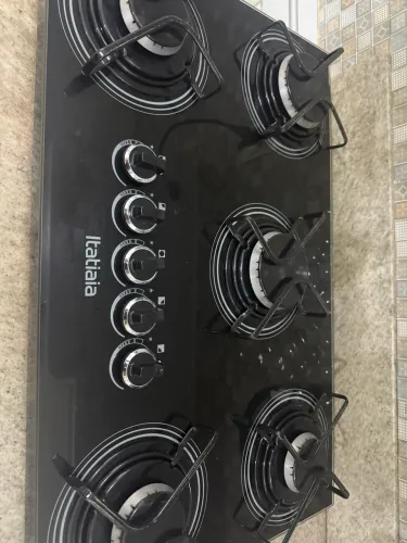 Fogão Cooktop 5 bocas 