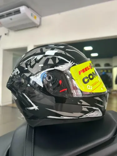 CAPACETE SPIKE PRETO/CINZA