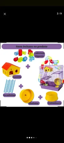 Gaiola de hamster 