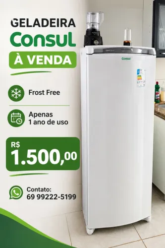 Geladeira CONSUL frost free